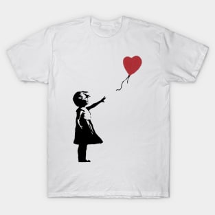 Girl With Balloon Banksy T-Shirt
